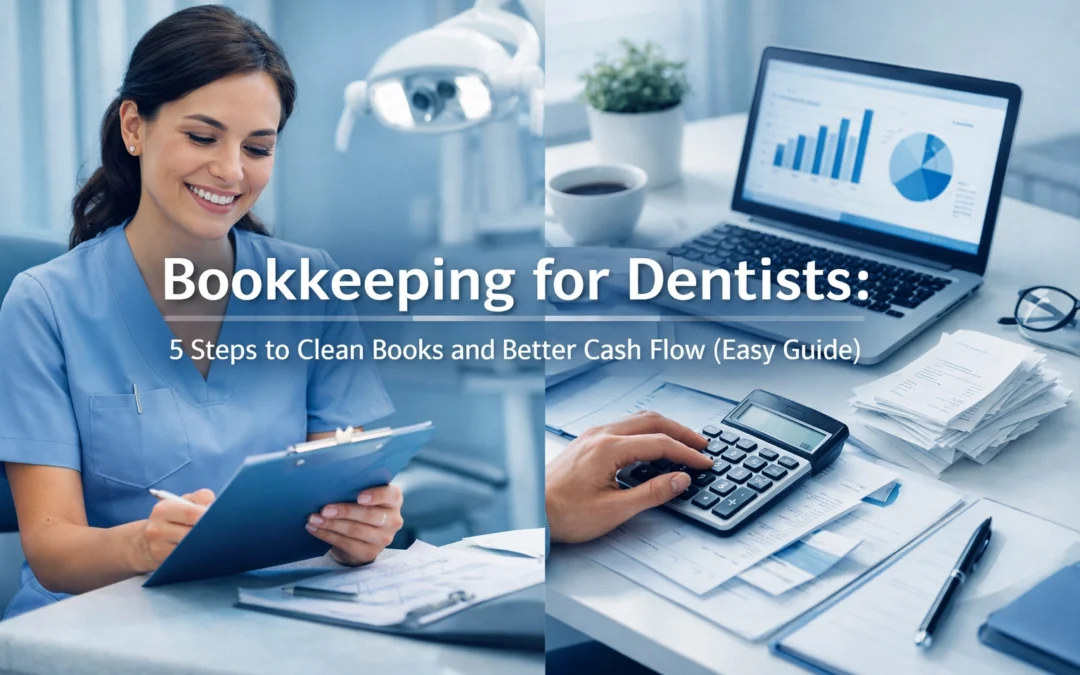 Bookkeeping for Dentists: 5 Steps to Clean Books and Better Cash Flow (Easy Guide)
