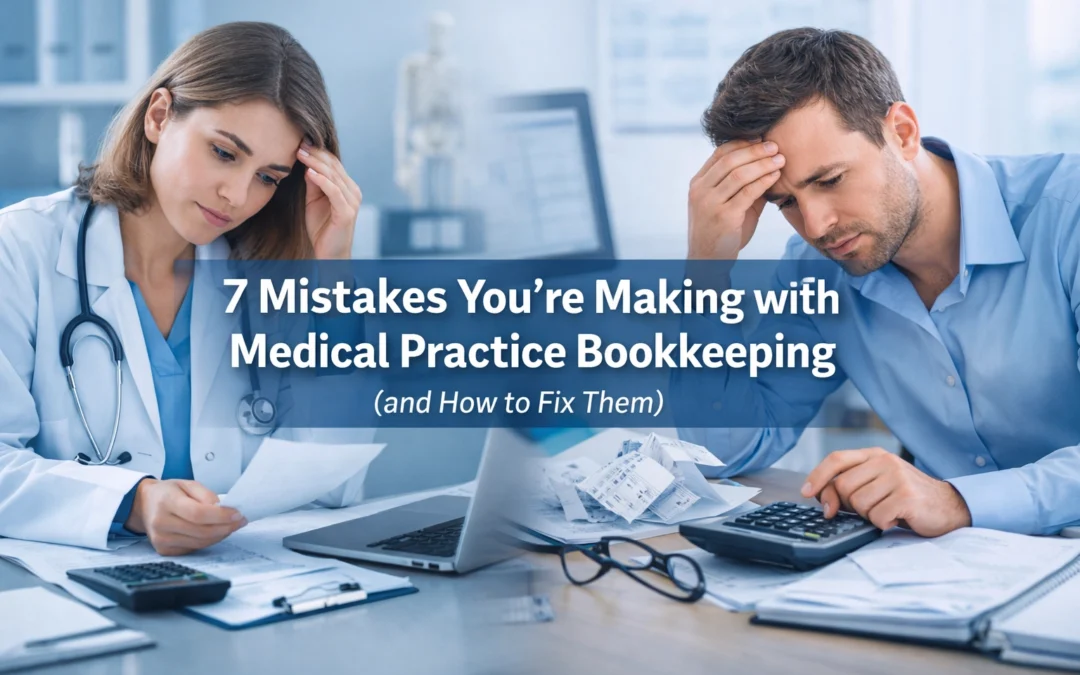 7 Mistakes You’re Making with Medical Practice Bookkeeping (and How to Fix Them)