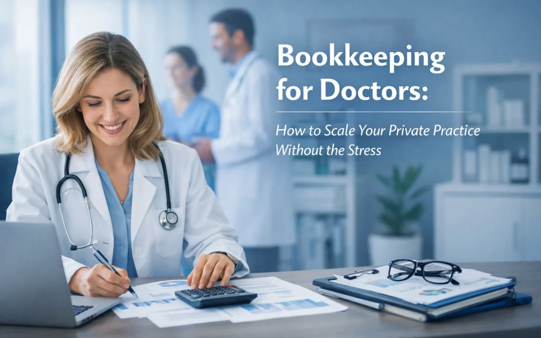 Bookkeeping for Doctors: How to Scale Your Private Practice Without the Stress