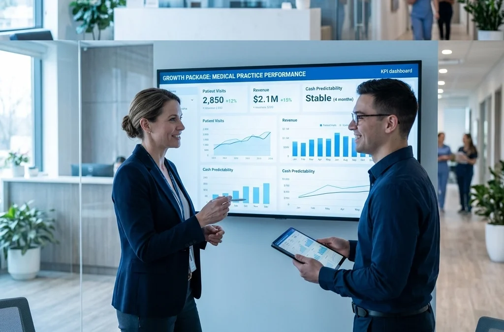 Growth Package Deep Dive: KPI Dashboards and Cash Predictability for Medical Practices